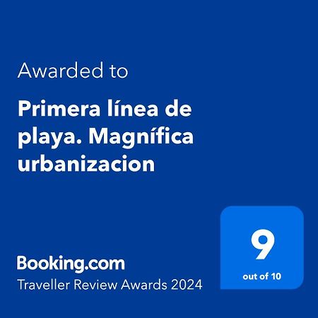 Primera Linea De Playa. Magnifica Urbanizacion Lägenhet La Cala Del Moral Exteriör bild